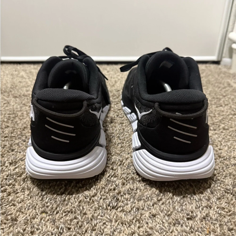 HOKA ONE ONE GAVIOTA 4 Black and White Athletic Shoes - Picture 5 of 9